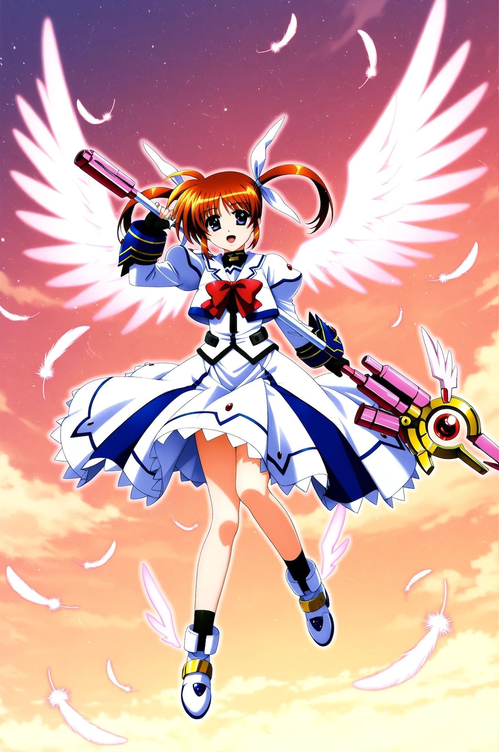 なのは➡　私の本気が見たいの⁉　もうしょうがないなあ～♪