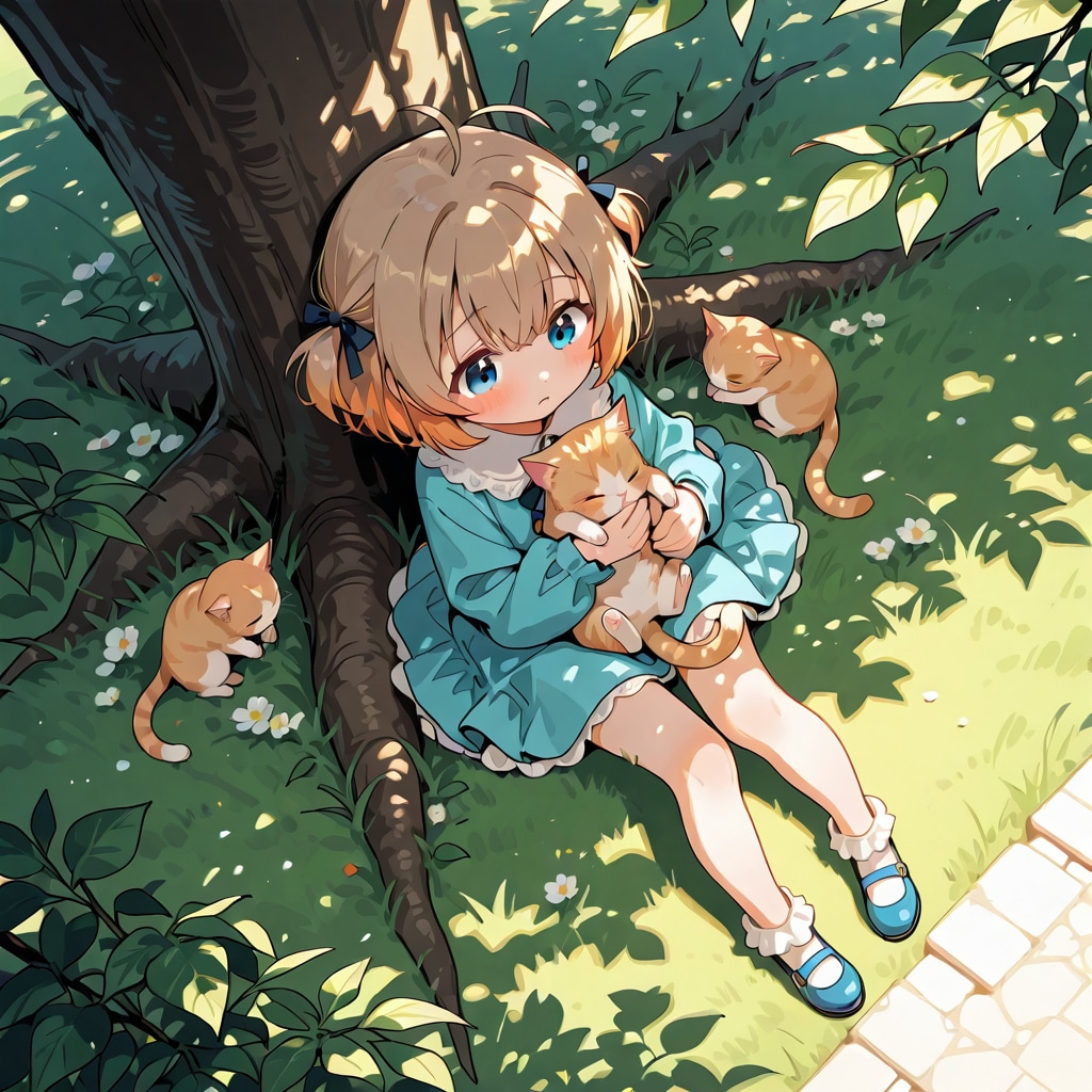 猫と一緒 | の人気AIイラスト・グラビア