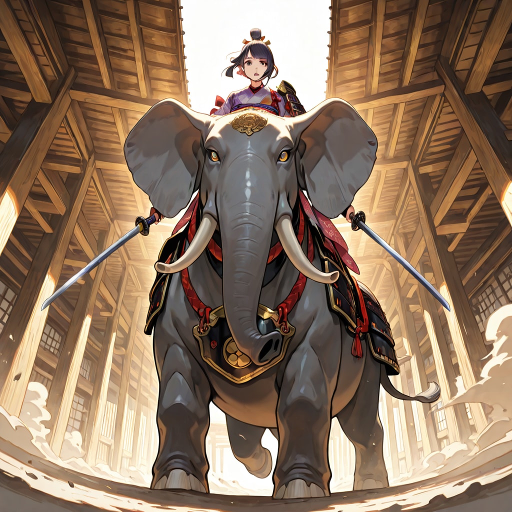 暴れん象将軍(4月28日はゾウの日と聞いて)