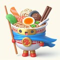 ラーメン戦士味噌ミラージュ作品集　パルプンテガチャ 2枚目