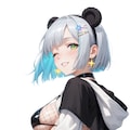 アストラのあぶない黄身水着（ver.パンダ） 2枚目