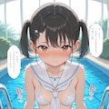 セーラーワンピの少女5 9枚目
