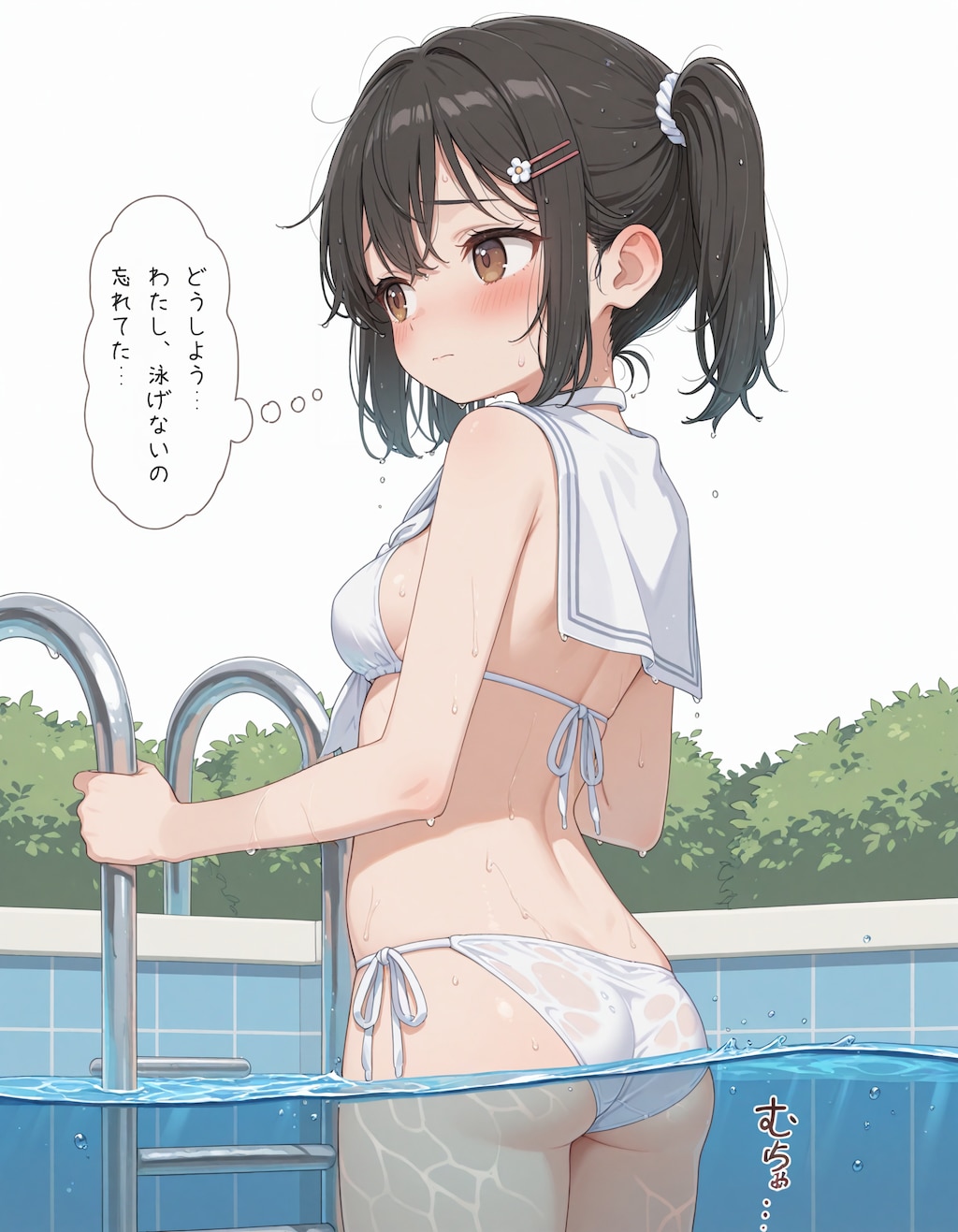 セーラーワンピの少女5