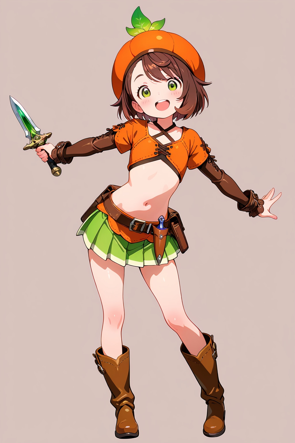 お野菜帽子なシーフちゃん！