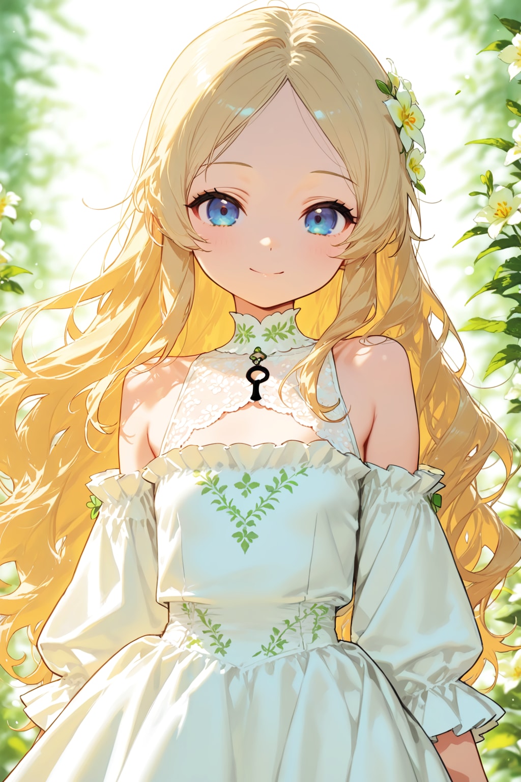 祝福の光の中で