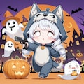 お菓子をよこせ〜🎃 2枚目