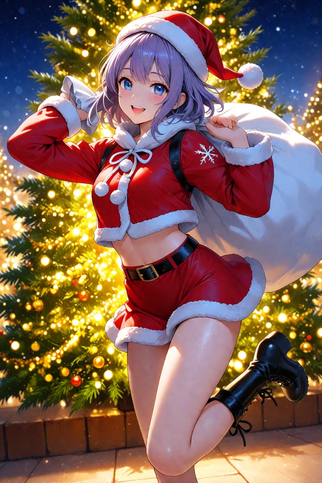 姪っ子もサンタになってプレゼントを配るそうです！