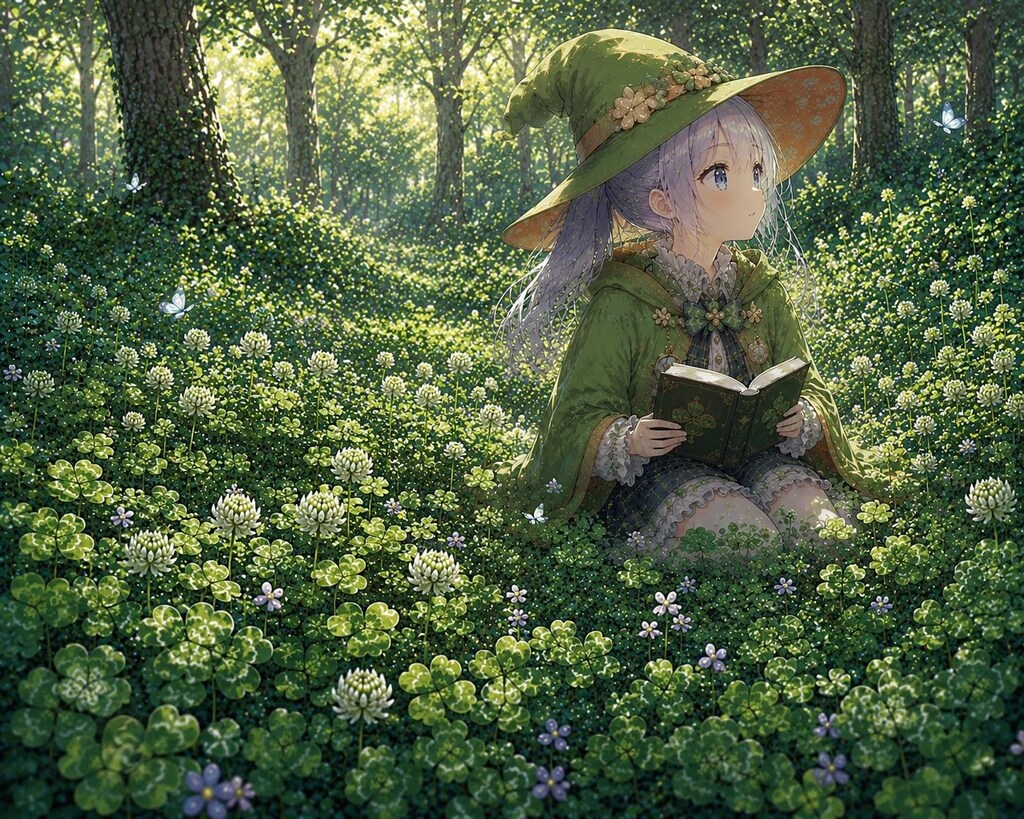 静かな森と魔女