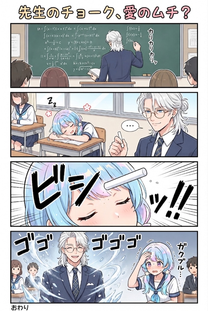 🏫✏️先生のチョーク🖍️🌈