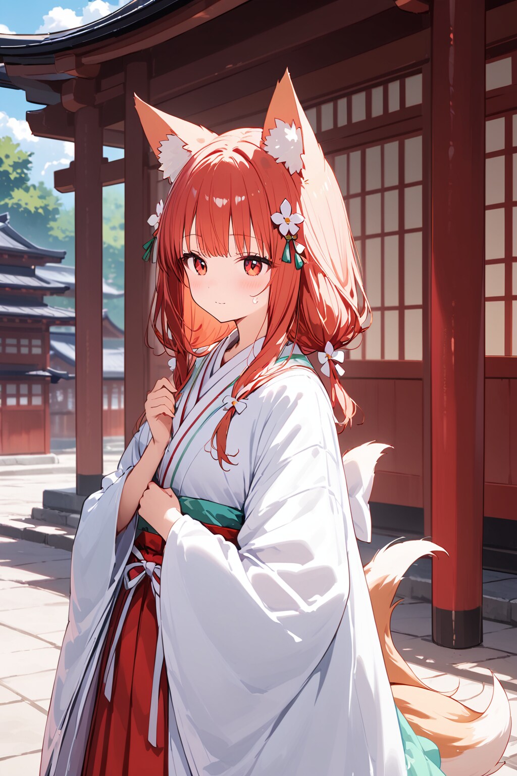 ⛩きつね巫女🦊