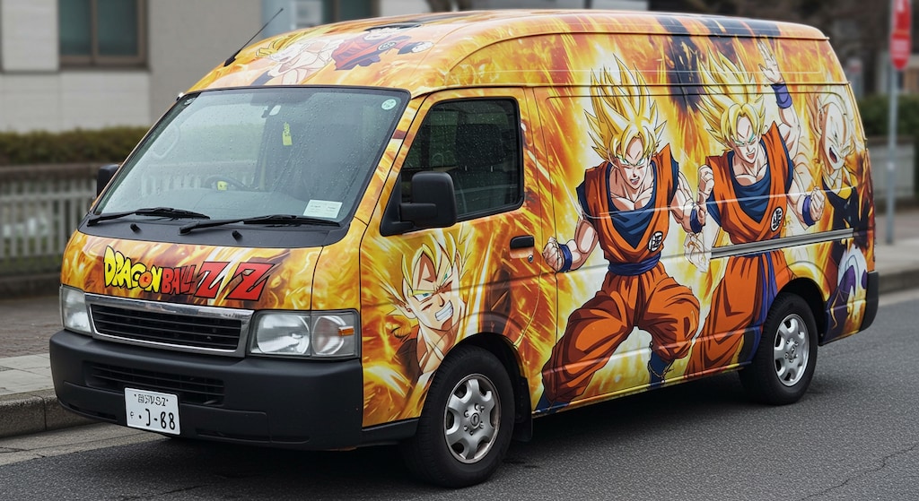 ドラゴンボールハイエースバン