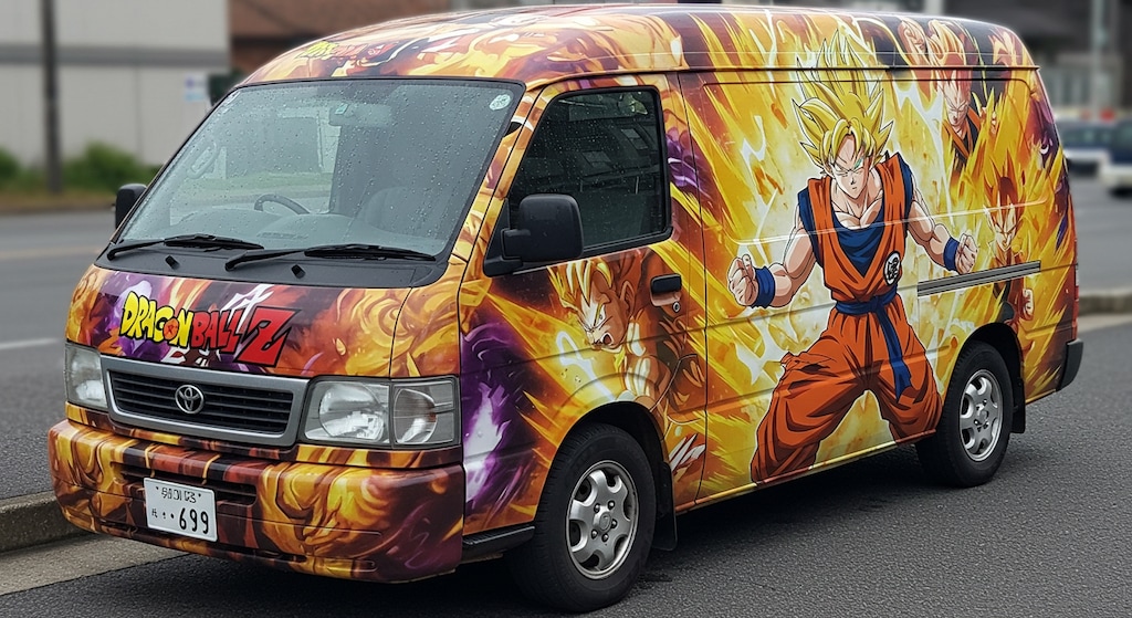 ドラゴンボールハイエースバン