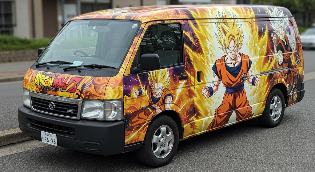 ドラゴンボールハイエースバン