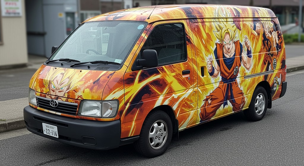 ドラゴンボールハイエースバン