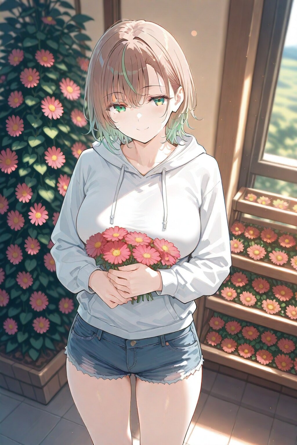 646 可憐な美少女(自称)なボーイッシュ | の人気AIイラスト・グラビア