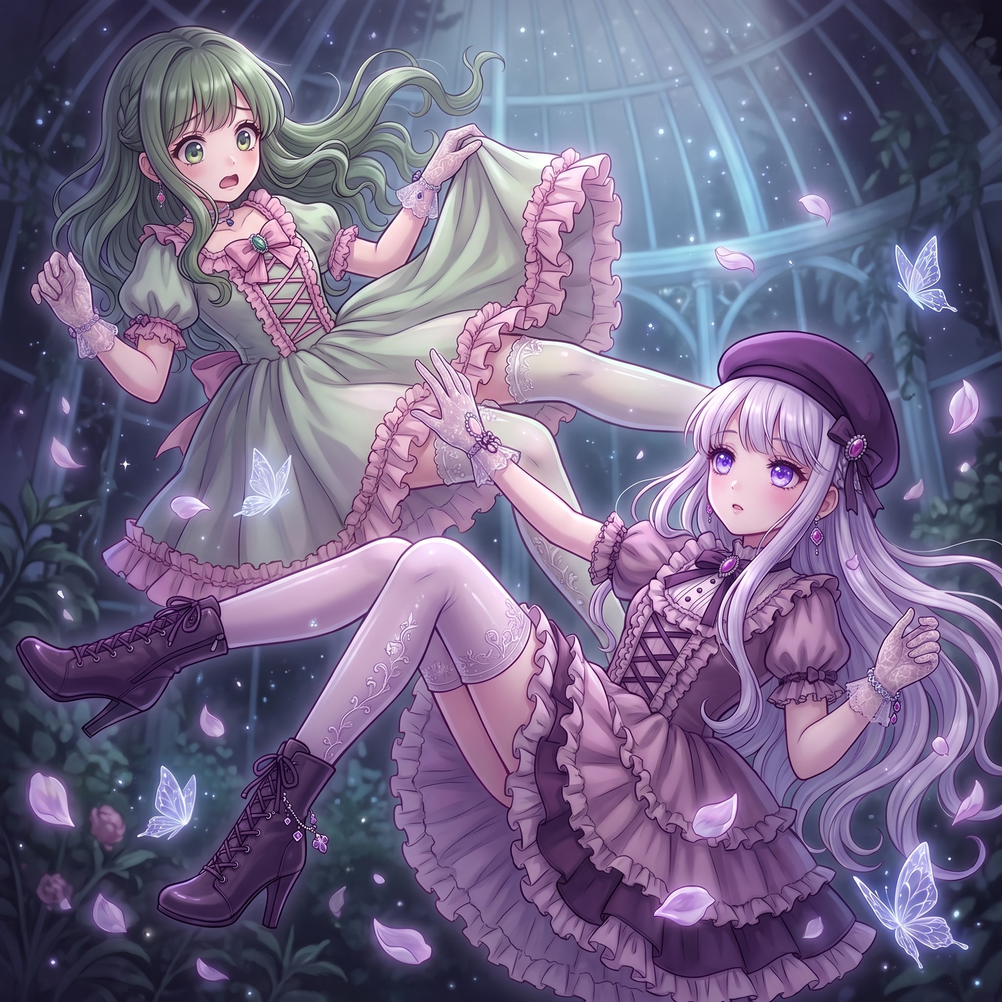 幽宙輪舞の薔薇影