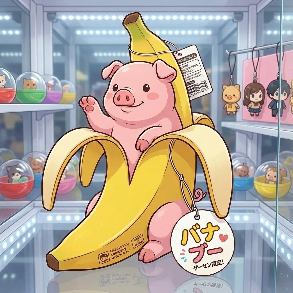 ゆるキャラ　バナブー | の人気AIイラスト・グラビア