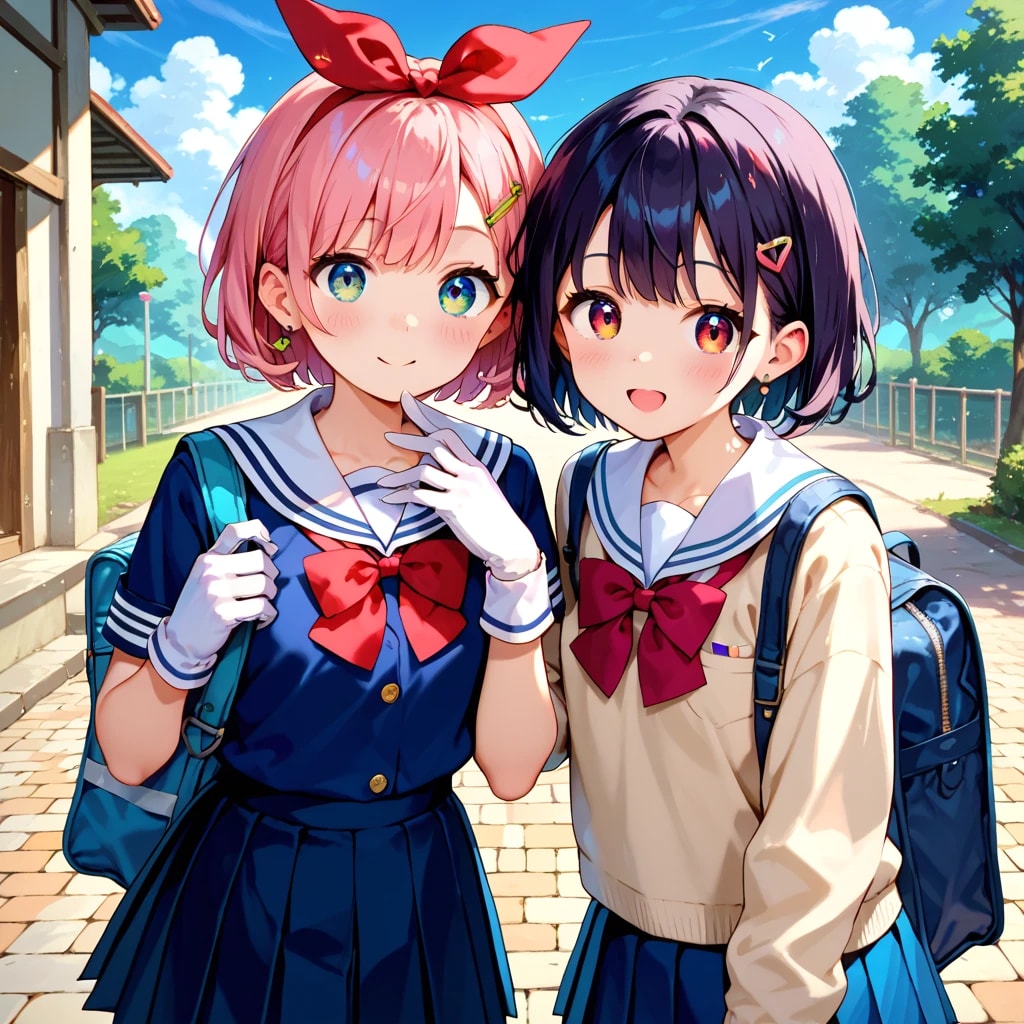 仲良しJCコンビで～す♪