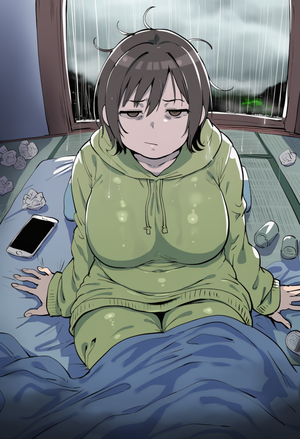 憂鬱な女の子