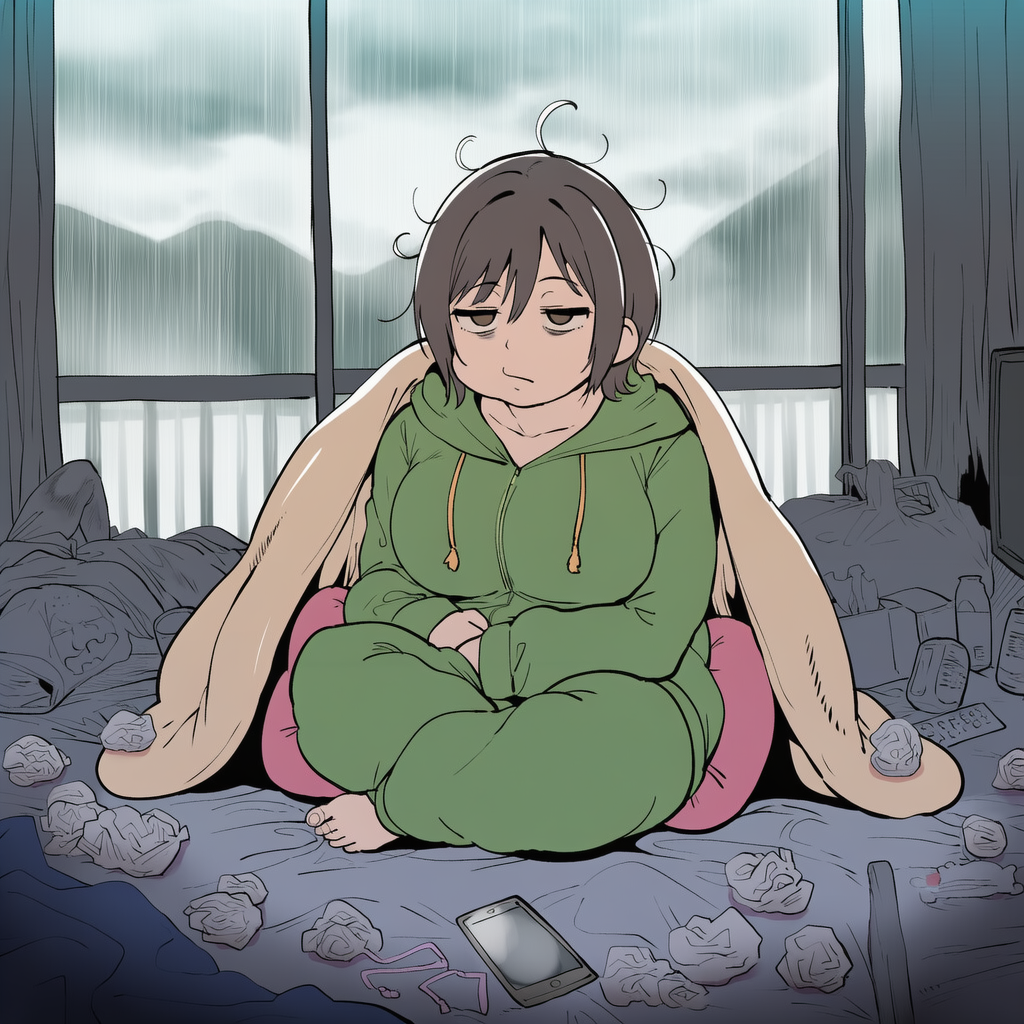 憂鬱な女の子