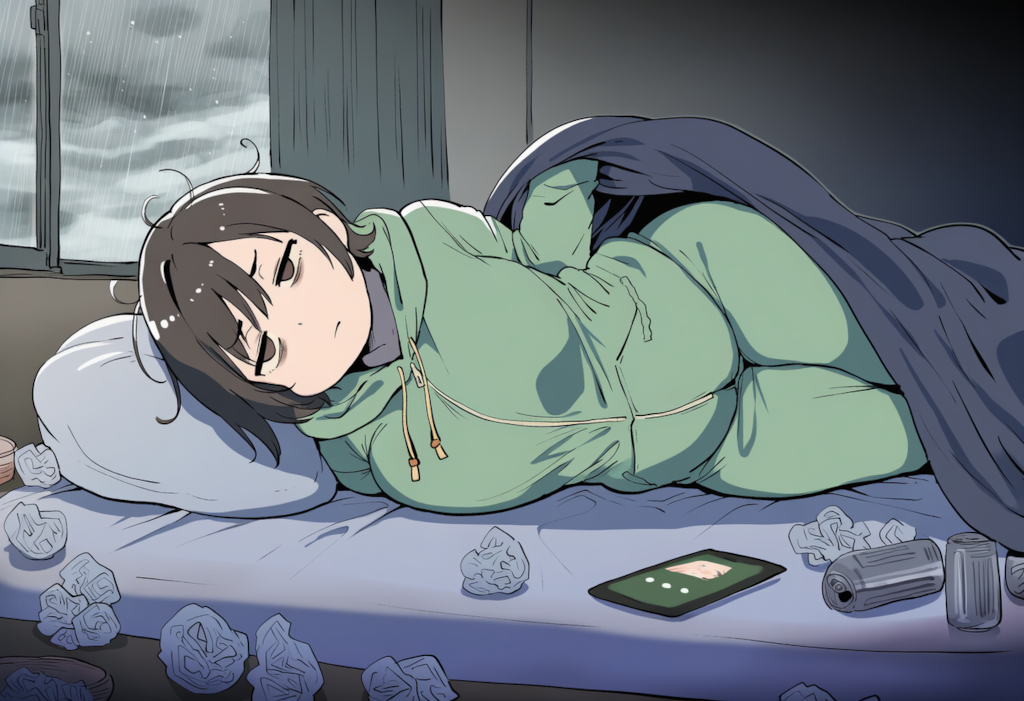 憂鬱な女の子
