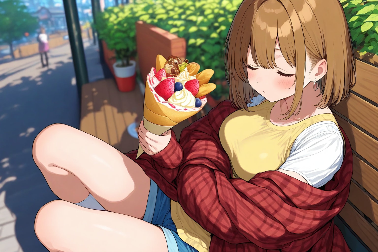 クレープの中身になりたい女の子
