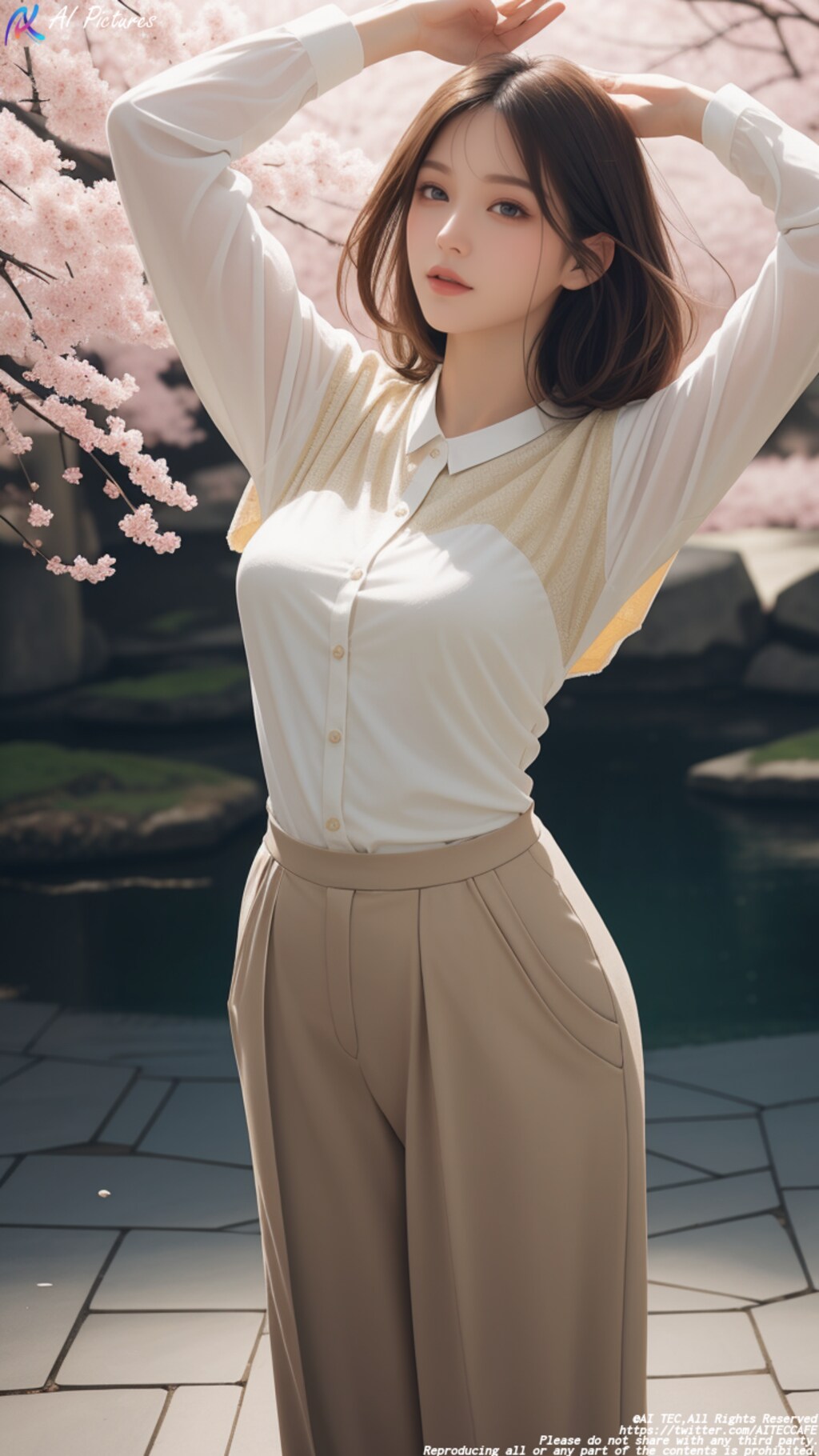 スプリングファッション AI Pictures 344