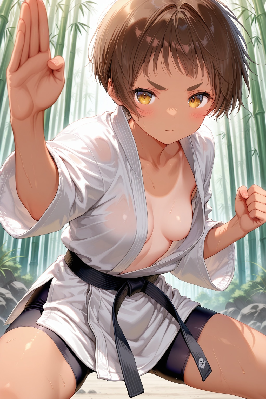 早朝の特訓