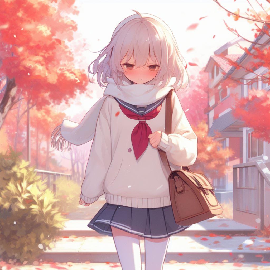 少し寒いね