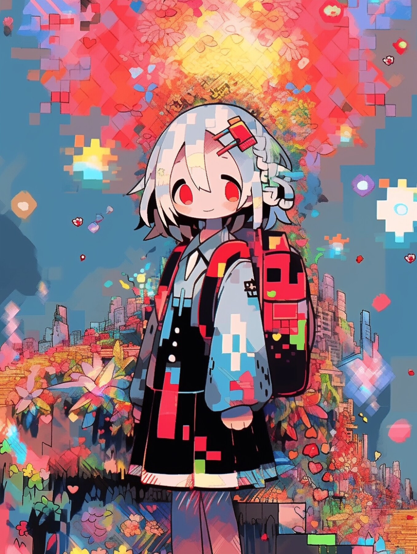 ばくはつ、きれいだね