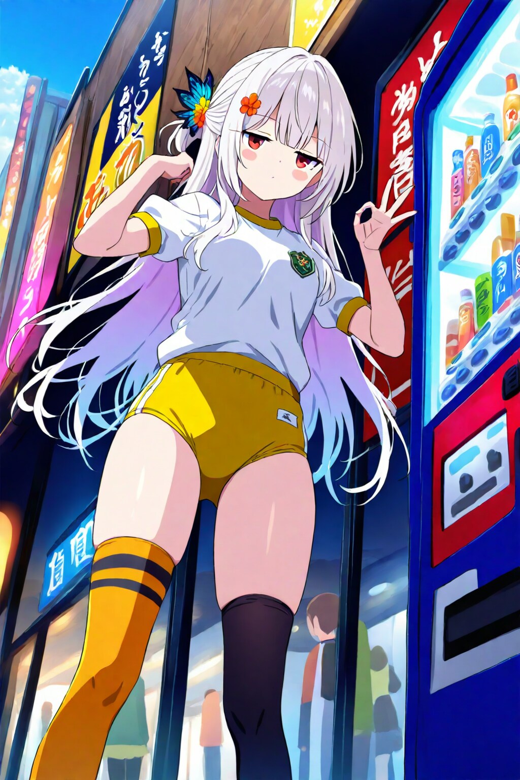 ブルマの白髪ちゃん