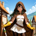 旅の魔法使い風ガール 6枚目