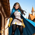旅の魔法使い風ガール 2枚目