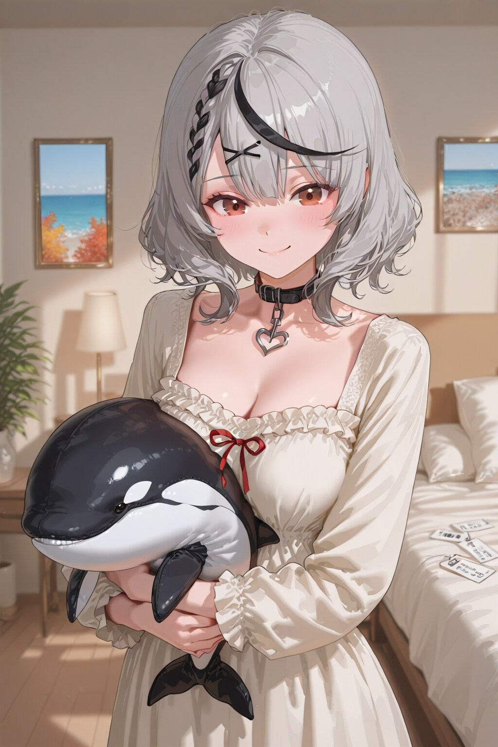 沙花叉クロヱ　鯱 | の人気AIイラスト・グラビア