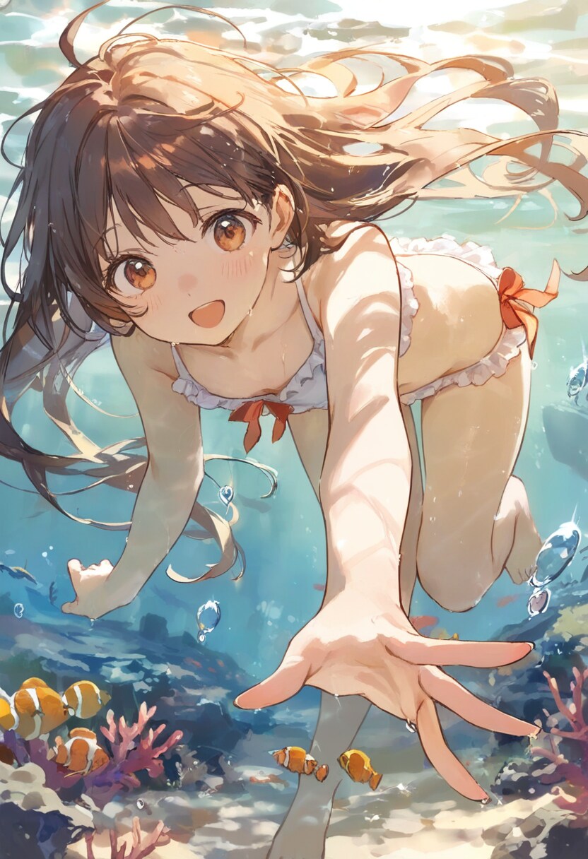 under the sea(水彩タッチ)(5)