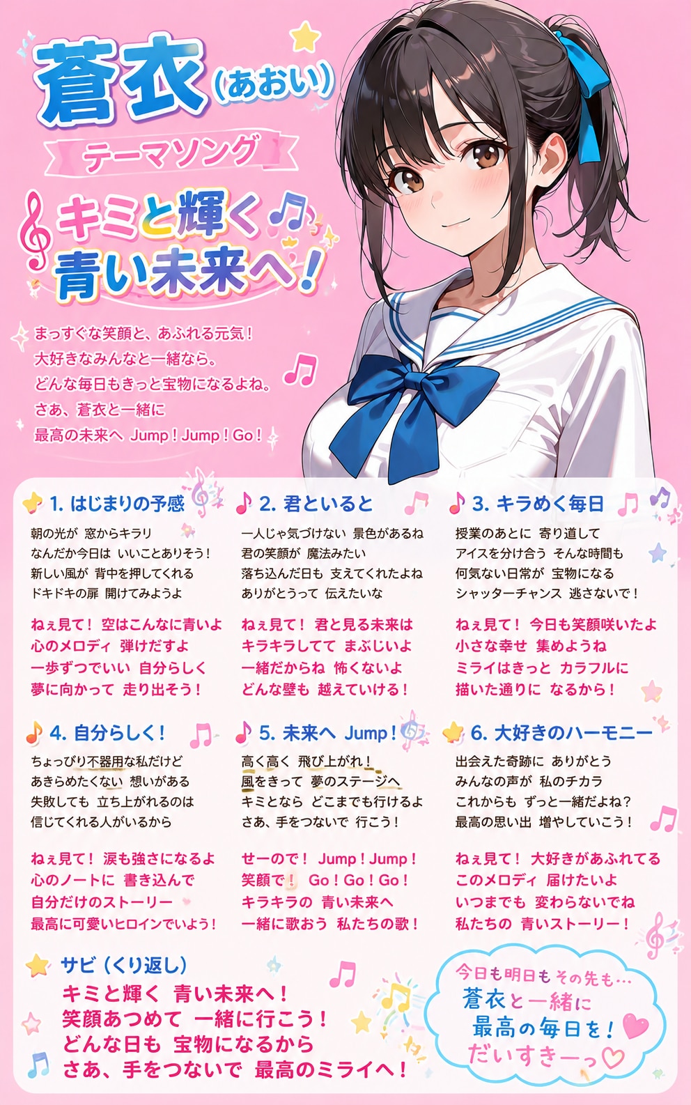 蒼衣ちゃんのテーマソング