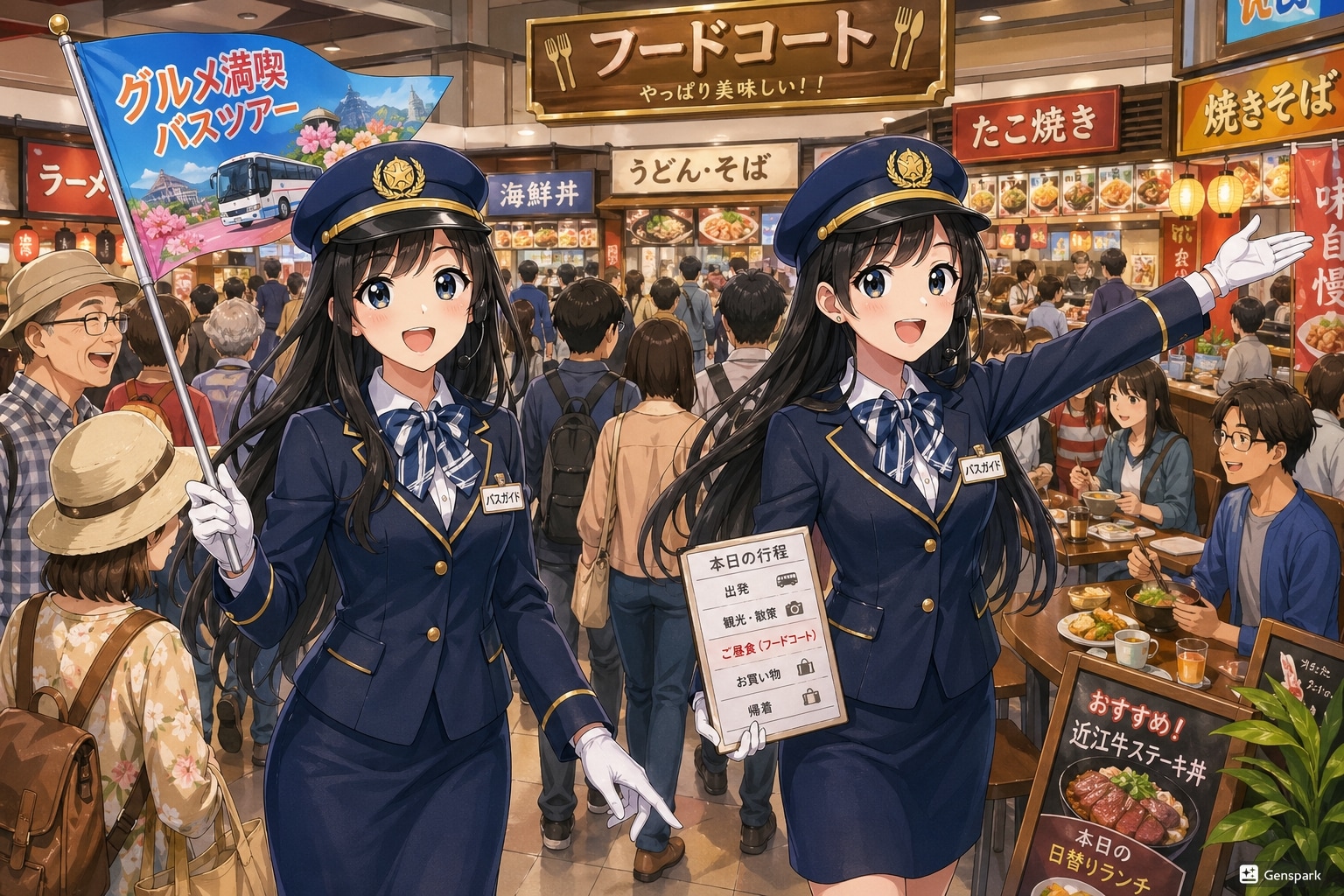 昼食会場にご案内 | の人気AIイラスト・グラビア