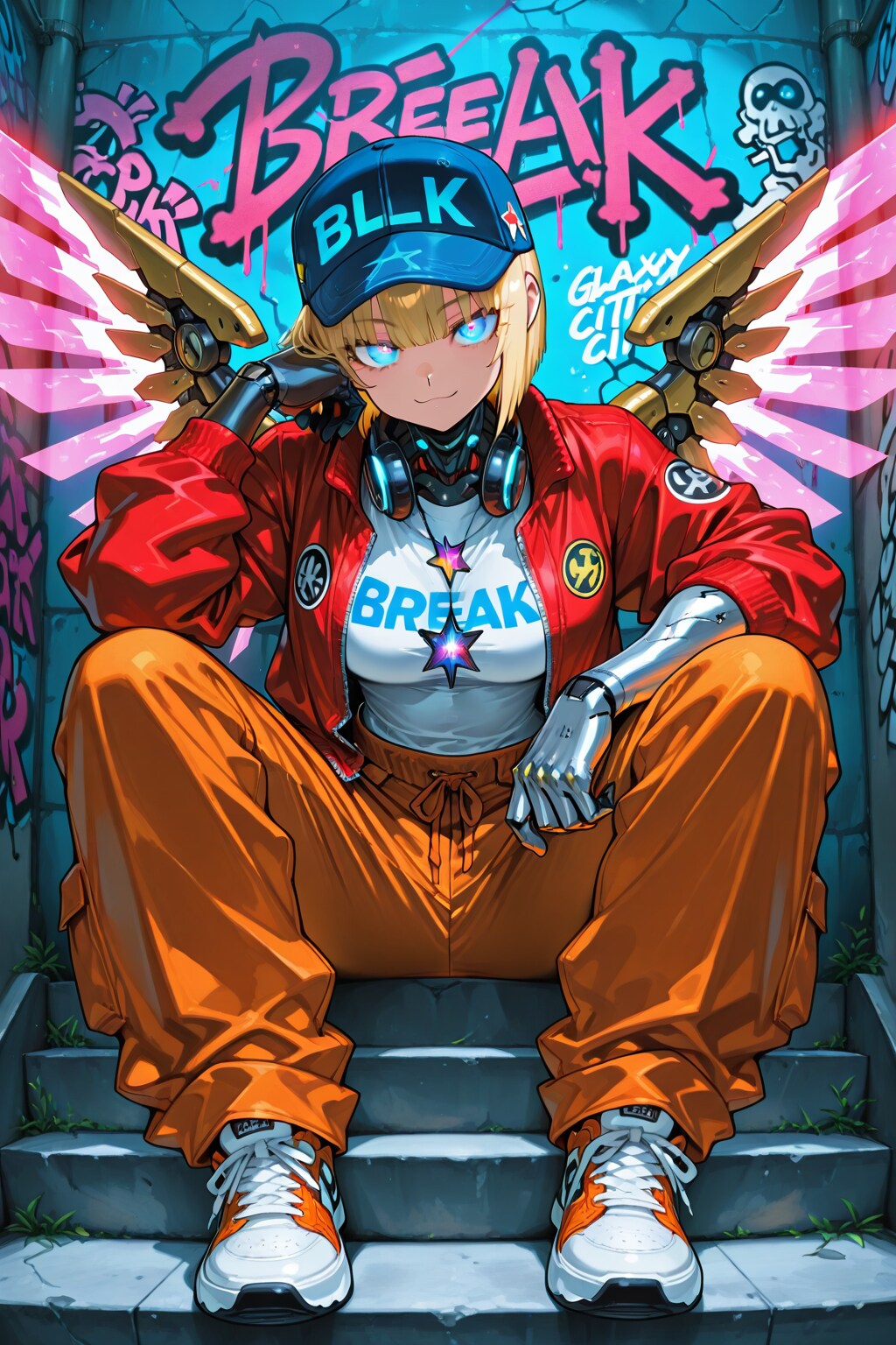 未来のヒップホップガール | の人気AIイラスト・グラビア