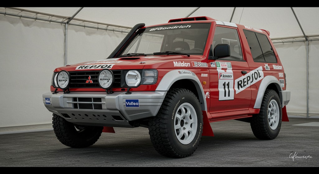 パジェロラリーカー