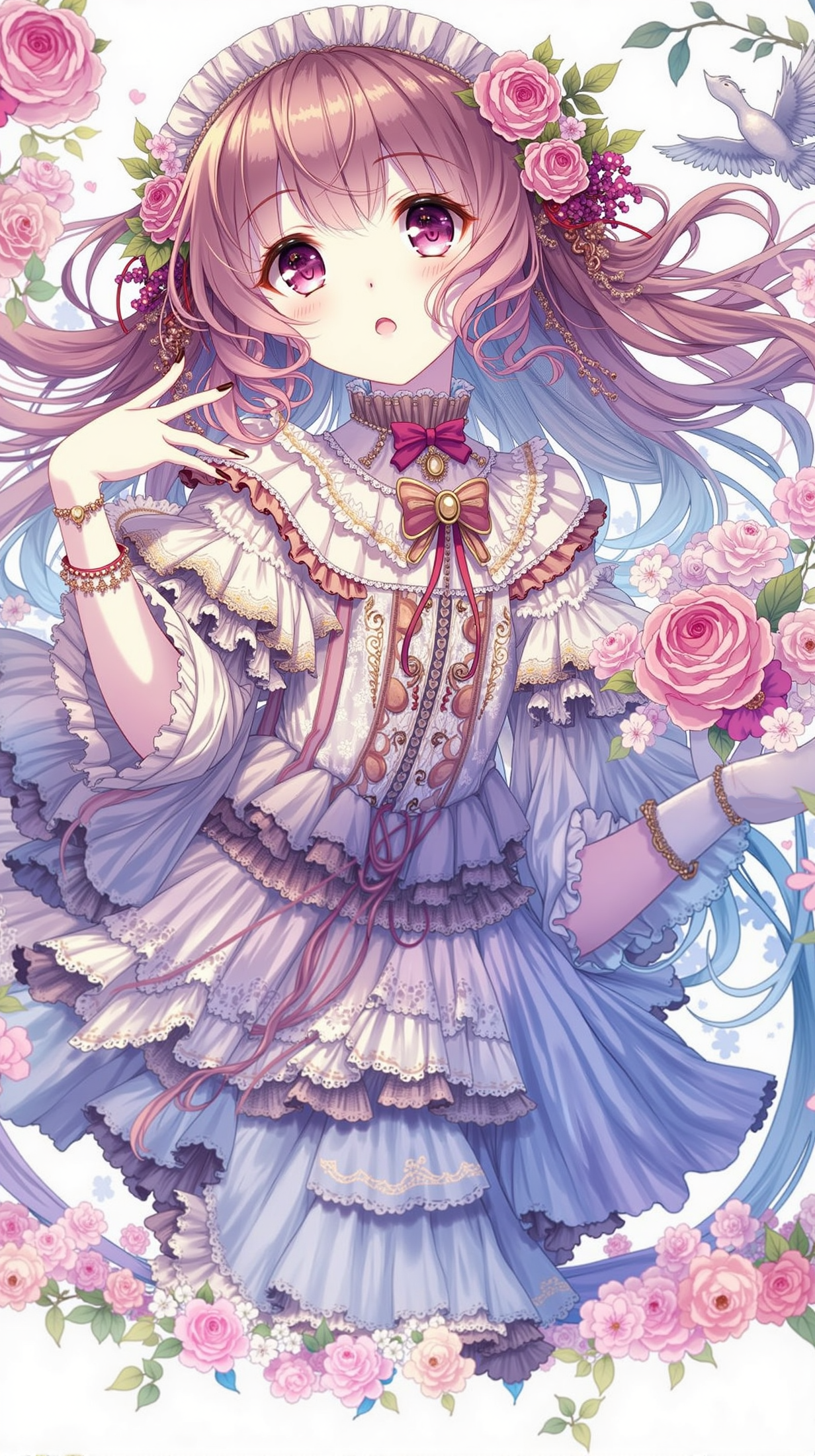 花のクラスター | の人気AIイラスト・グラビア