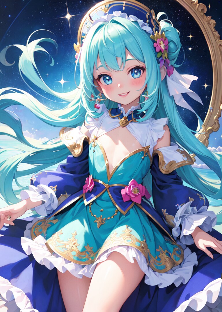 水色担当です