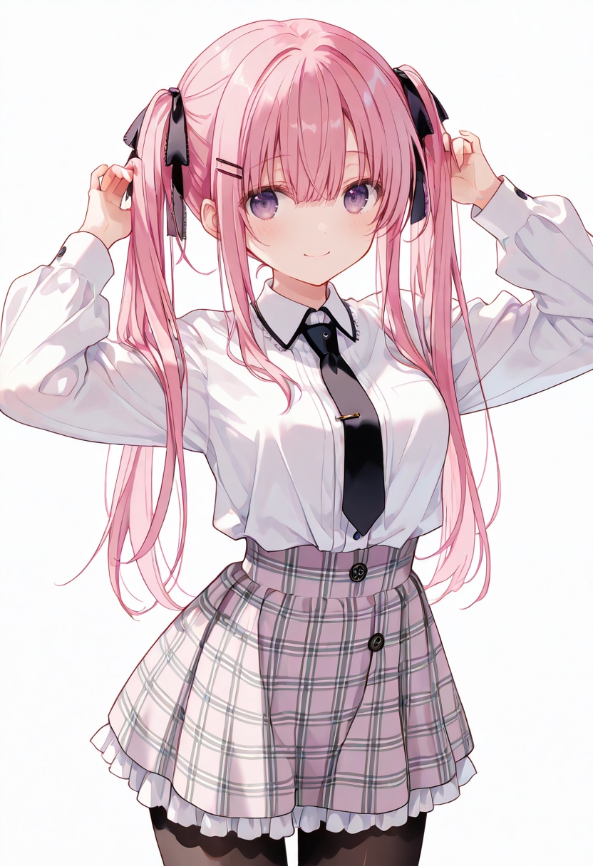 ツインテール桃香 | の人気AIイラスト・グラビア