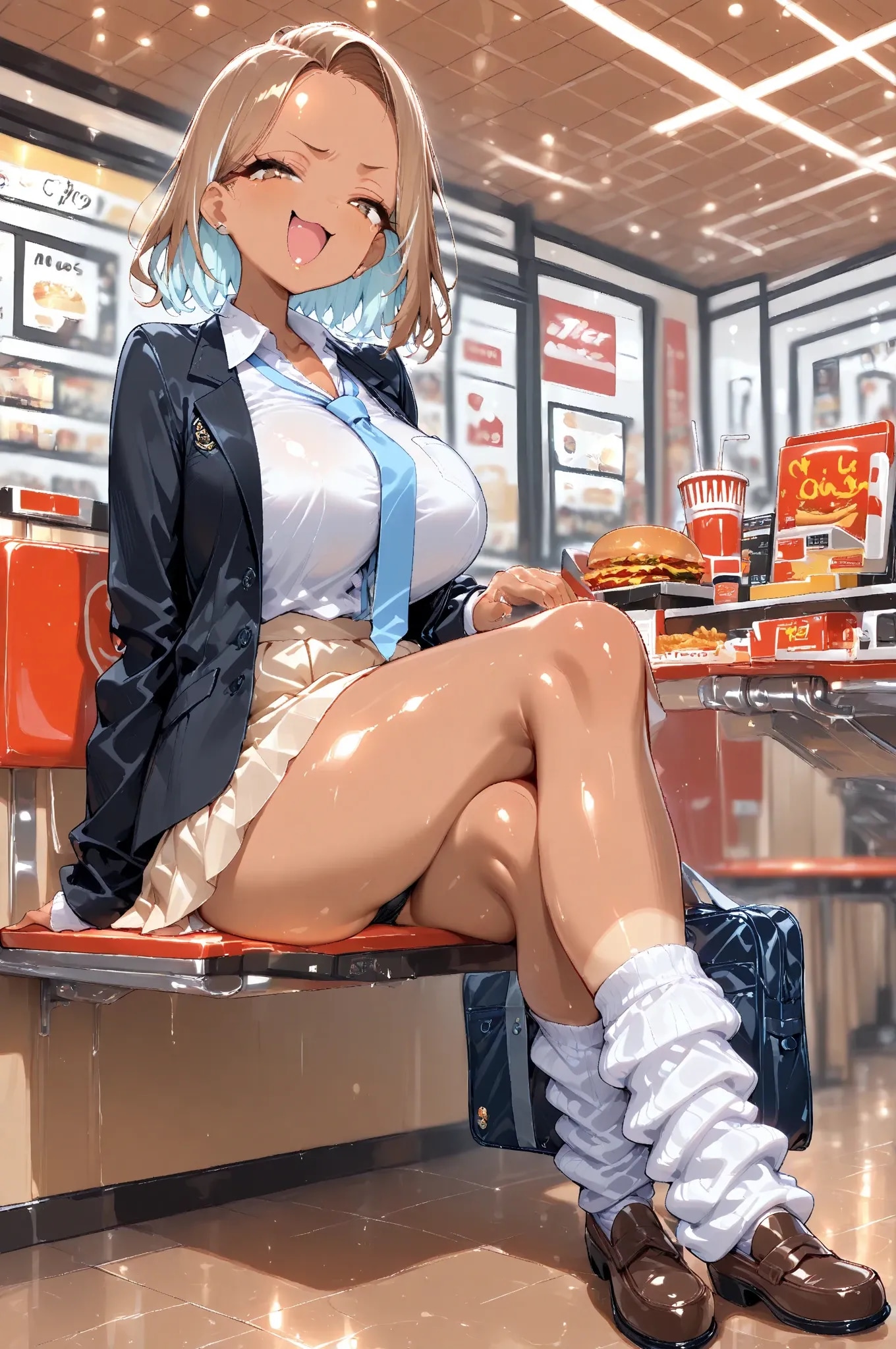 生意気なギャルが現れた