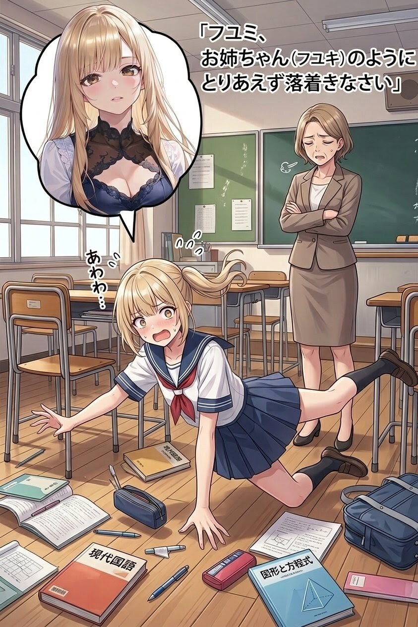 ドタバタなフユミ