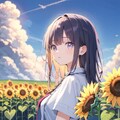 ひまわり畑にて🌻 4枚目