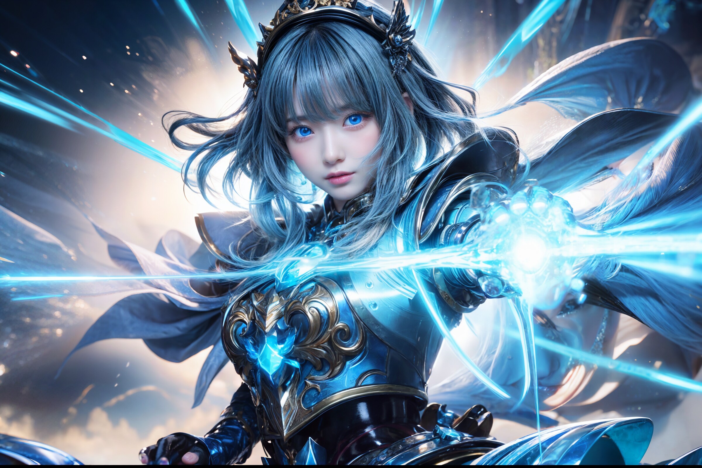 気功波 | の人気AIイラスト・グラビア