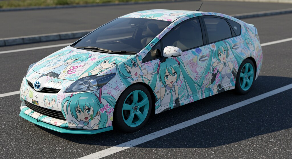 初音ミクプリウス