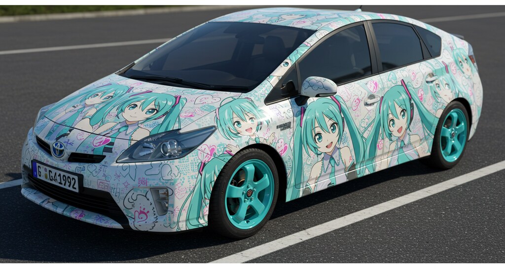 初音ミクプリウス