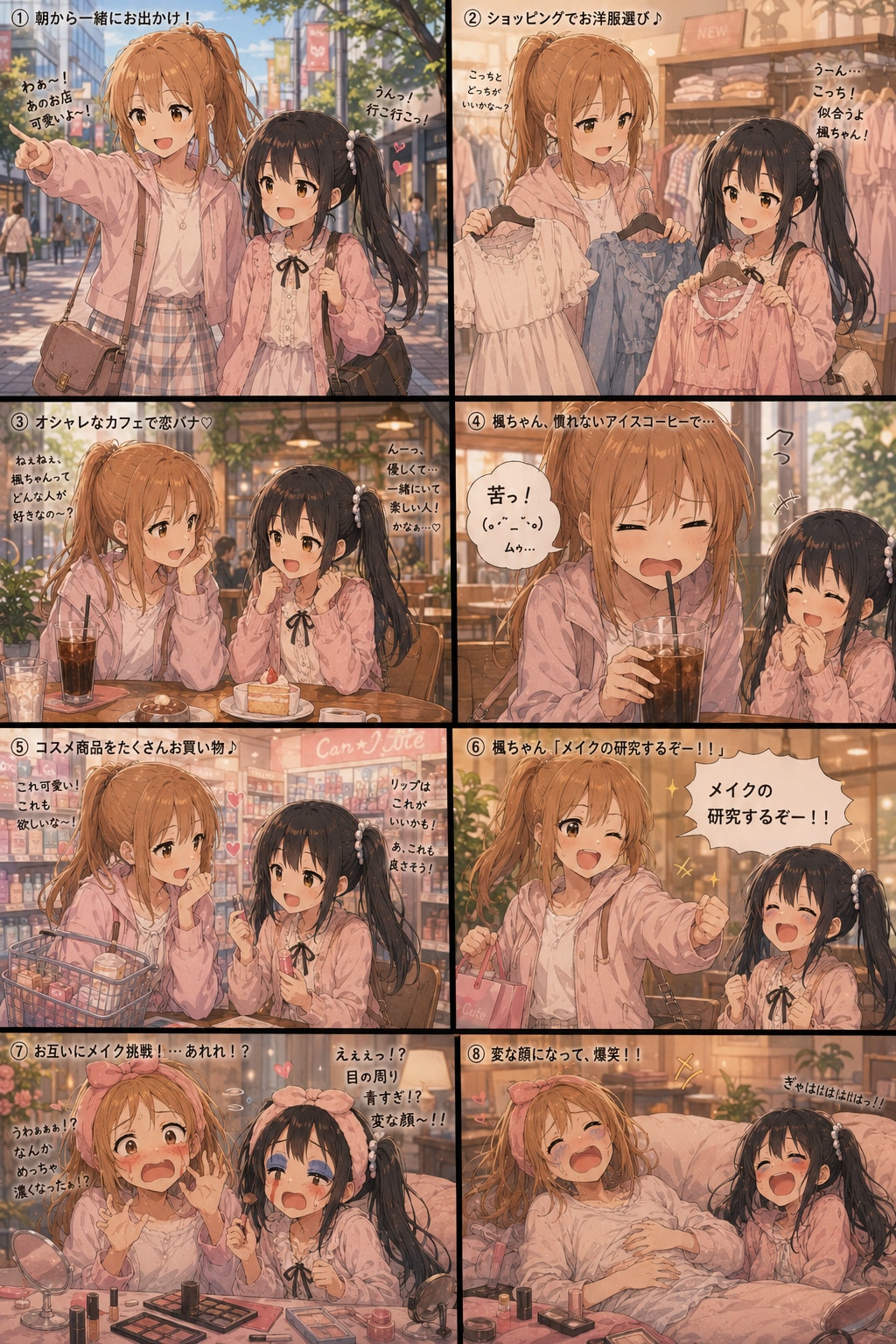 澪（みお）ちゃん楓お姉ちゃんとデートの1日