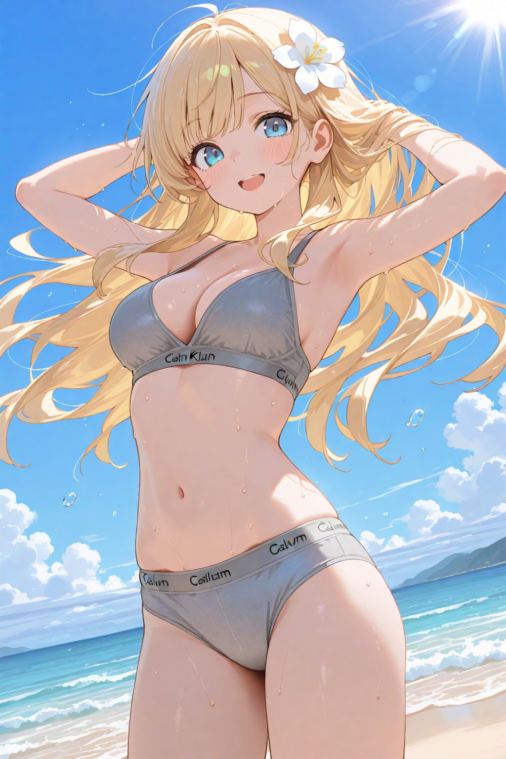 姫様それ水着じゃないんだけど、もうわざとやってますよね？